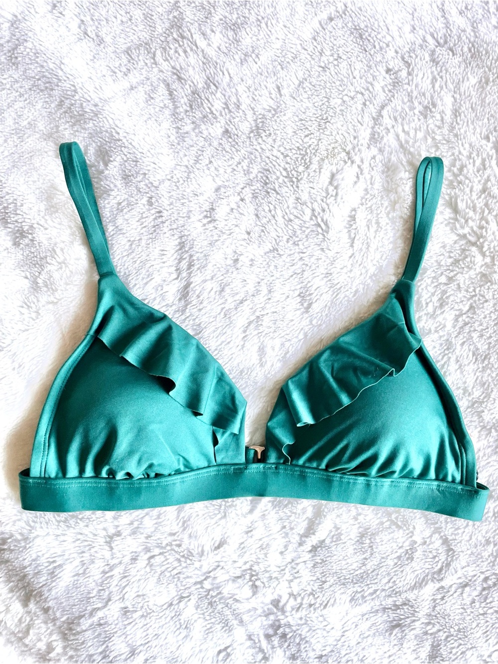 Shade & Shore Ruffle Bikini Top